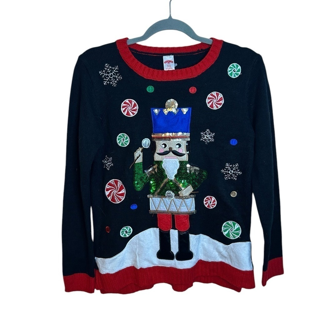 Holiday Time Nutcracker Ugly Christmas Sweater